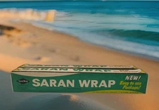 Vintage 1960s Saran Wrap By Dow 12" ~ NOS Unopened