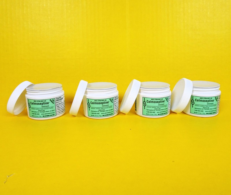 4 x Calmoseptine Original Ointment 2.5 oz USA Made Skin Protectant Itching Heals