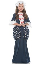 Colonial Betsy Ross Historical Child Costume