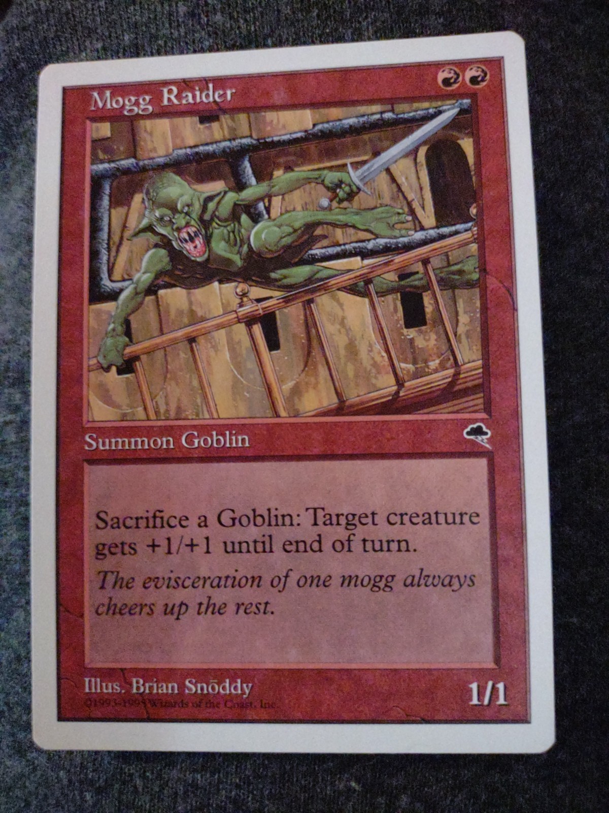 Magic The Gathering Anthologies Mogg Raider MTG TCG CCG NM+