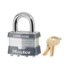 Master Lock 1KA-2359 1-3/4 In. Laminated Steel Keyed Padlock - Quantity 6