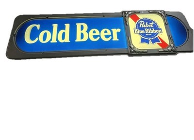 Vintage Pabst Blue Ribbon Lighted Sign PBR rare 