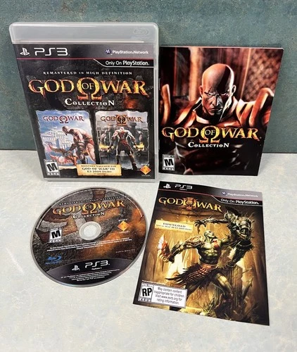 God of War Collection (1&2)  PS3 Complete CIB Tested Working