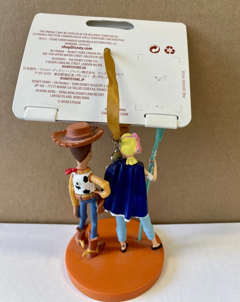 NUEVO Disney Store Toy Story 4 Woody and Bo Peep cuaderno de bocetos adorno Foto 3 de 3