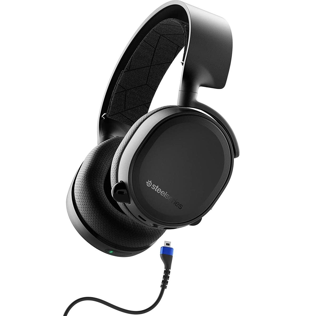 steelseries arctis3 限定boreal blue 61436 Amazon.com: SteelSeries Arctis 3 - All-Platform Gaming