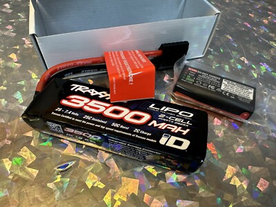 Traxxas MINI-MAXX 7.4v 2s LiPo Battery & USB-C Charger Pack Combo fits mini  XRT | eBay