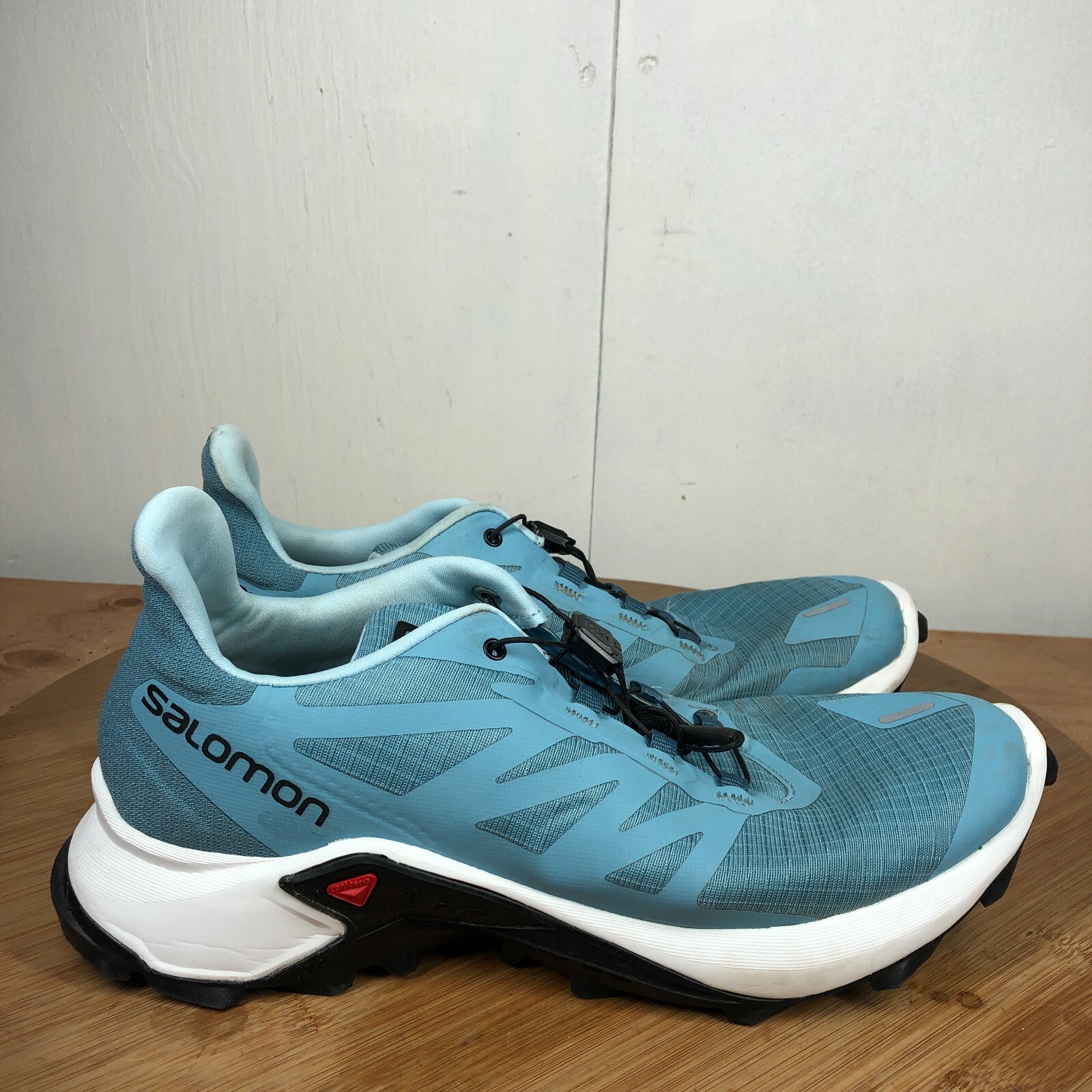 Salomon Scarpe Donna 9.5 Super Cross 3 Trail Running Sneaker Escursionismo Outdoor Blu