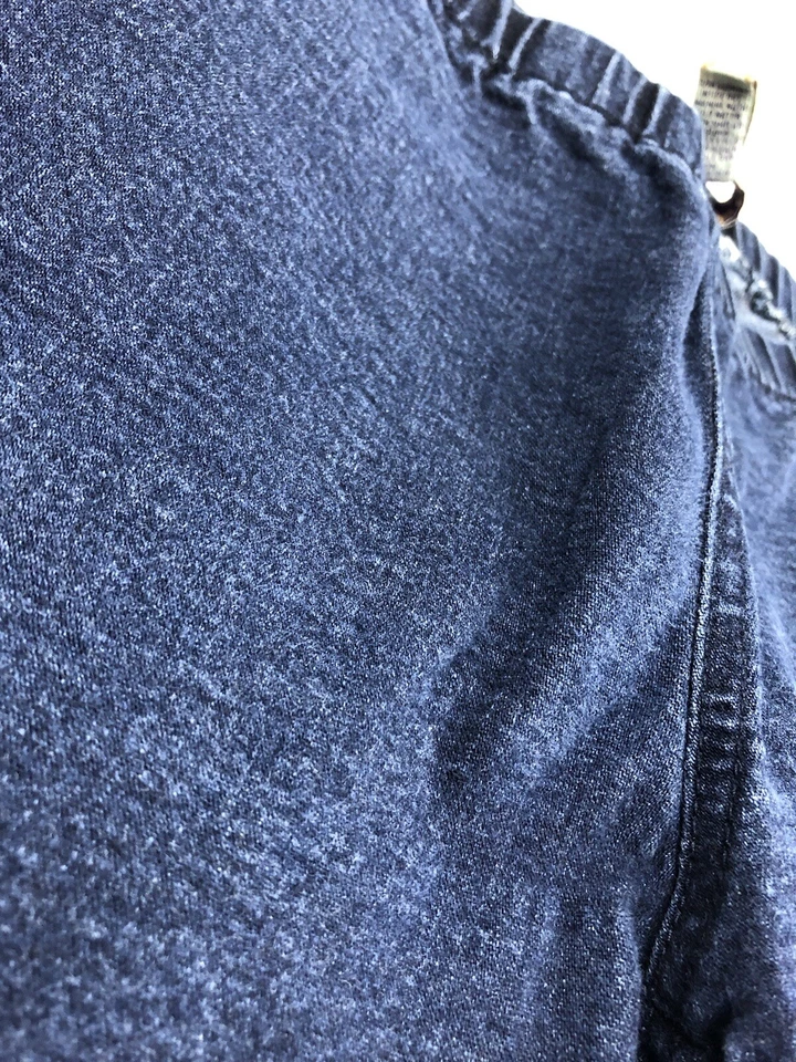 Pantalones de mezclilla American Rag para niñas talla 15 pierna ajustada azul medio cintura elástica elástica Foto 2 de 4