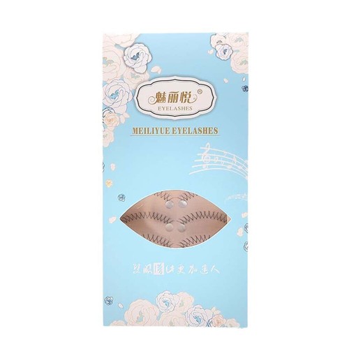 False Eyelashes Lash Extension Reusable Natural Wispy U-shaped Comic Eye 10 Pair - Bild 13 von 22