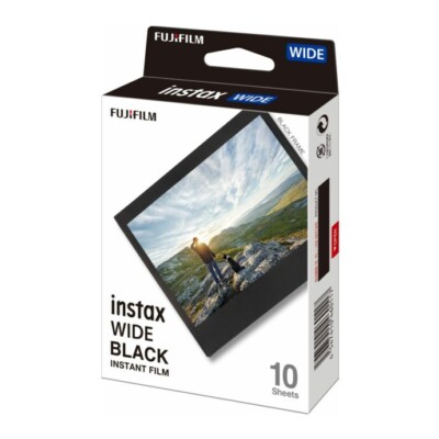 FUJIFILM INSTAX Wide Black Instant Film (10 Exposures)