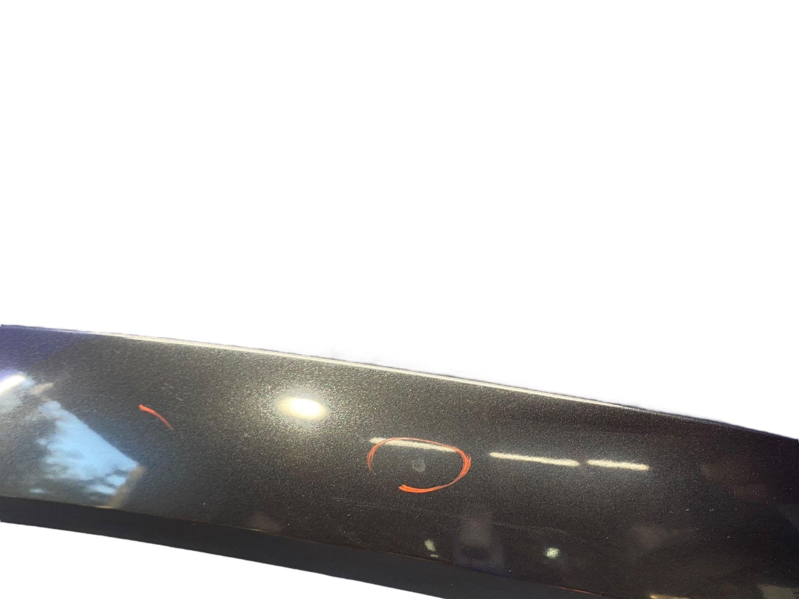 2014-2020 BMW I8 RIGHT SIDE ROOF MOULDING TRIM COVER DARK GRAPHITE 51447336424