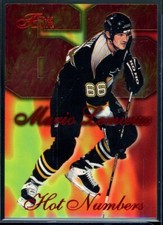 1996-97 Flair Hot Numbers #7 Mario Lemieux