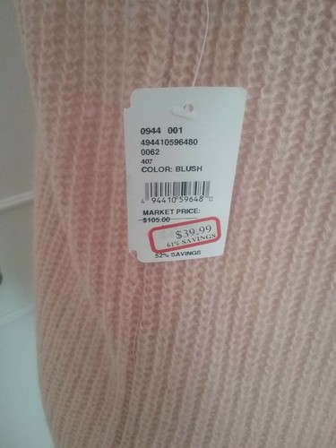 Tart Women's Winter Sweater Vest Sleeveless High Neck Slit Waistcoat Size M.... - Picture 9 of 9