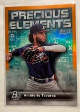 2023 Bowman Platinum Ambioris Tavarez Precious Elements Orange #d 20/25