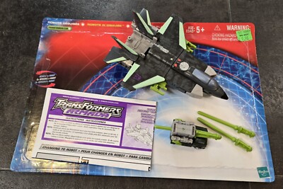 2002 TRANSFORMERS ARMADA THRUST & INFERNO COMPLETE w/ INSTRUCTIONS NICE HASBRO