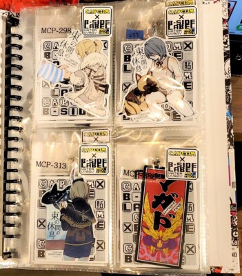 Capcom Monster Hunter Character & equipment B-Side Label Sticker 24 Types japan