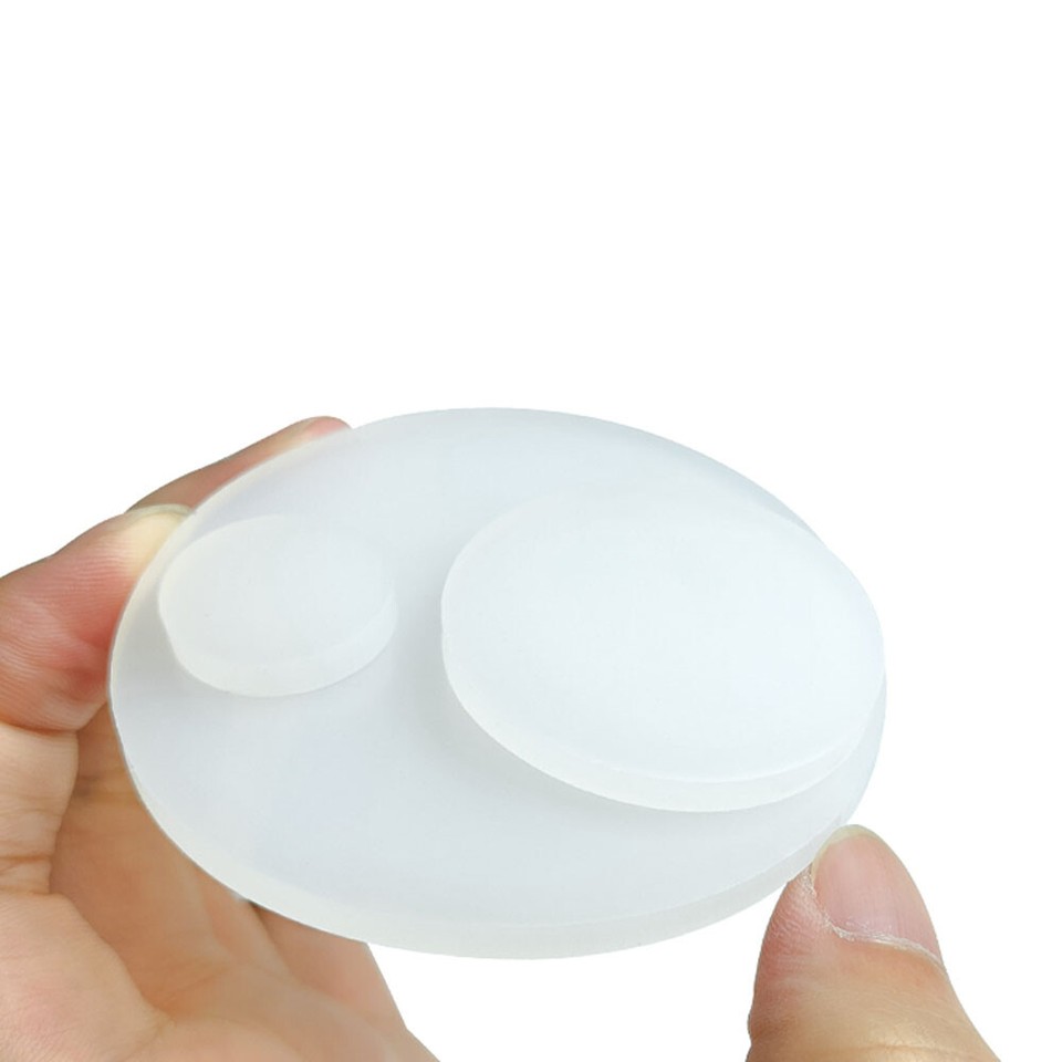 Thick 1mm-5mm Solid Silicone Rubber Discs Round Pad Ø20/30/40/50/60/70 ...