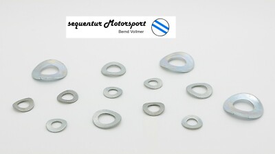 Wellscheiben Federring Federscheibe, Stahl, verzinkt DIN 137 B  M 5 M 6 M 8 M 10