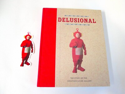 Delusional  SIGNED The Story of the Jonathan Levine Book Sticker
