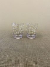 NEXT Daisy set of 4 tumbler glasses/home Kitchen Picnic Toddler Nursery Glass