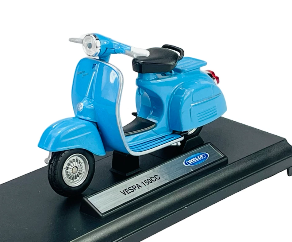 WELLY VESPA 150CC 1 18 DIE CAST MODEL SCOOTER MOTORCYCLE NEW IN BOX