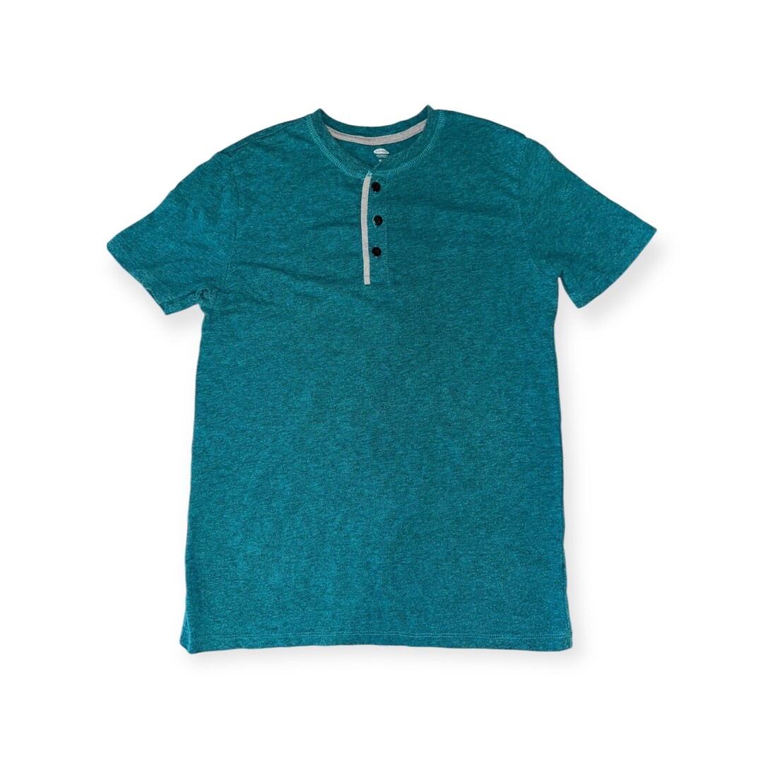 ALTRA T shirt Henley ragazzo vecchia marina XL