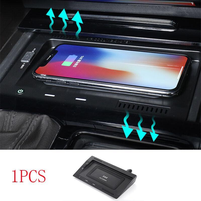 Wireless Car Center Console Phone Charger Pad Car Fit For