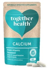 Together OceanPure™ CALCIUM - 60 Vegecaps *Vegan, From Pure Calcified Seaweed*