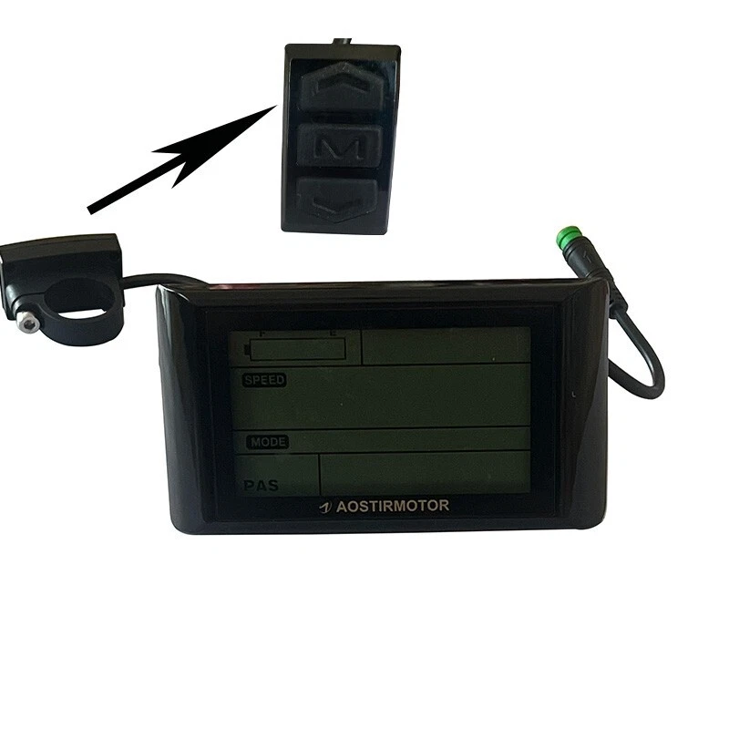 AOSTIRMOTOR LCD Display EBike Conversion Kit Electric Bike for Super73 48V - Image 4 of 4