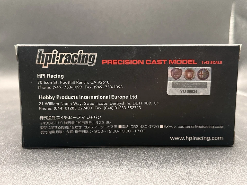 HPI 1/43 RACING 959 LANCIA 037 RALLY #6 SANREMO 1984 M.BIASION - T.SIVIERO - Immagine 4 di 4