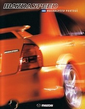 2003 Mazda Mazdaspeed Protege Dlx Sales Brochure Catalog Folder 03 Us
