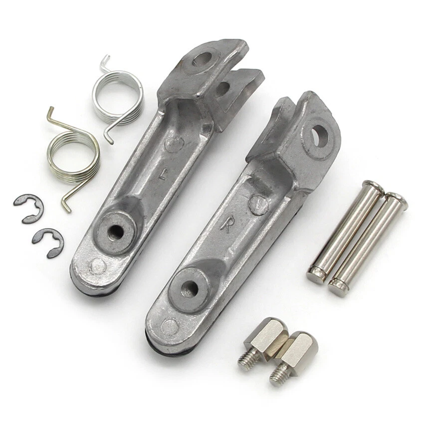 Front Footrest foot pegs/main step arm for Honda NSR50R CB50R NSF100 CBR900RR - Imagem 3 de 4