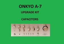 Stereo Amplifier ONKYO A-7 Repair KIT - all capacitors