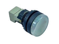 Semaphore Position Indicator Round   110VDC Red Green Light mounting hole #A6-26