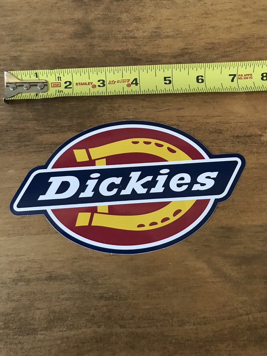 Dickies Sticker Sheet 8.25 in x 4 in Three Decal Sheet - A