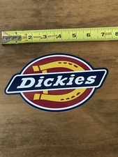 Dickies Horse Shoe Sticker/Decal Clothing Skateboard Snowboard Approx 7”