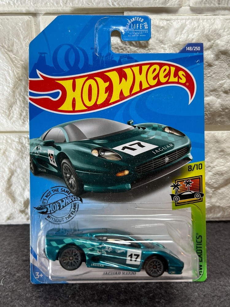 Hot Wheels HW Exotics 8/10 Jaguar XJ220 148/250 Green