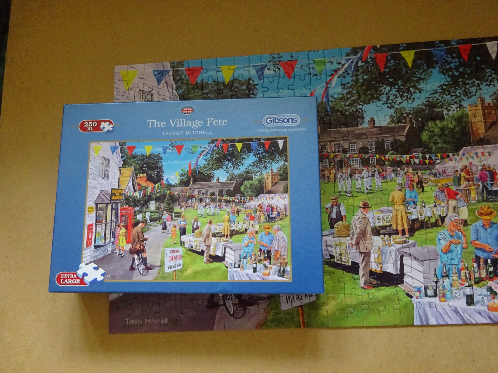 Gibsons 250 XL Jigsaw Puzzle, Extra Large Pieces The Village Fete eBay