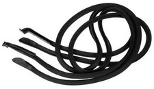 New 1965-1966 Mustang Door Weatherstrip Door Seals Set Of 2 Pair By Carpenter