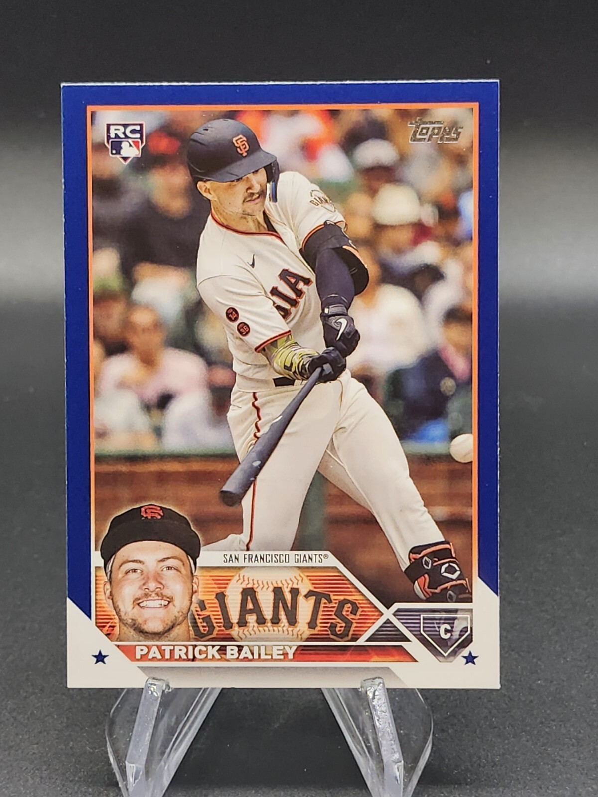 2023 Topps Update Patrick Bailey US8 Rookie Royal Blue San Francisco Giants RC