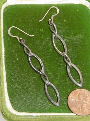 Componenti per Orecchini SSE248 con Ganci a Pressione in Argento Sterling 925, Connettori per Orecchini a Gancio Francese