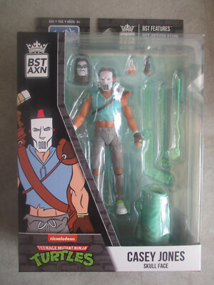 MIB 2022 TEENAGE MUTANT NINJA TURTLES CASEY JONES SKULL FACE FIGURE BST AXN