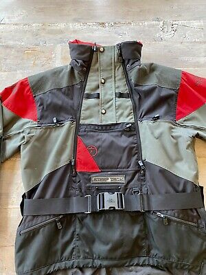 NORTH FACE Men's Steep Tech Scot Schmidt Black and Red Jacket Size