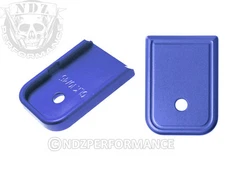 for Glock Magazine Plate 20 21 29 30 40 41 10mm .45 ACP Blue Pick Lasered Image