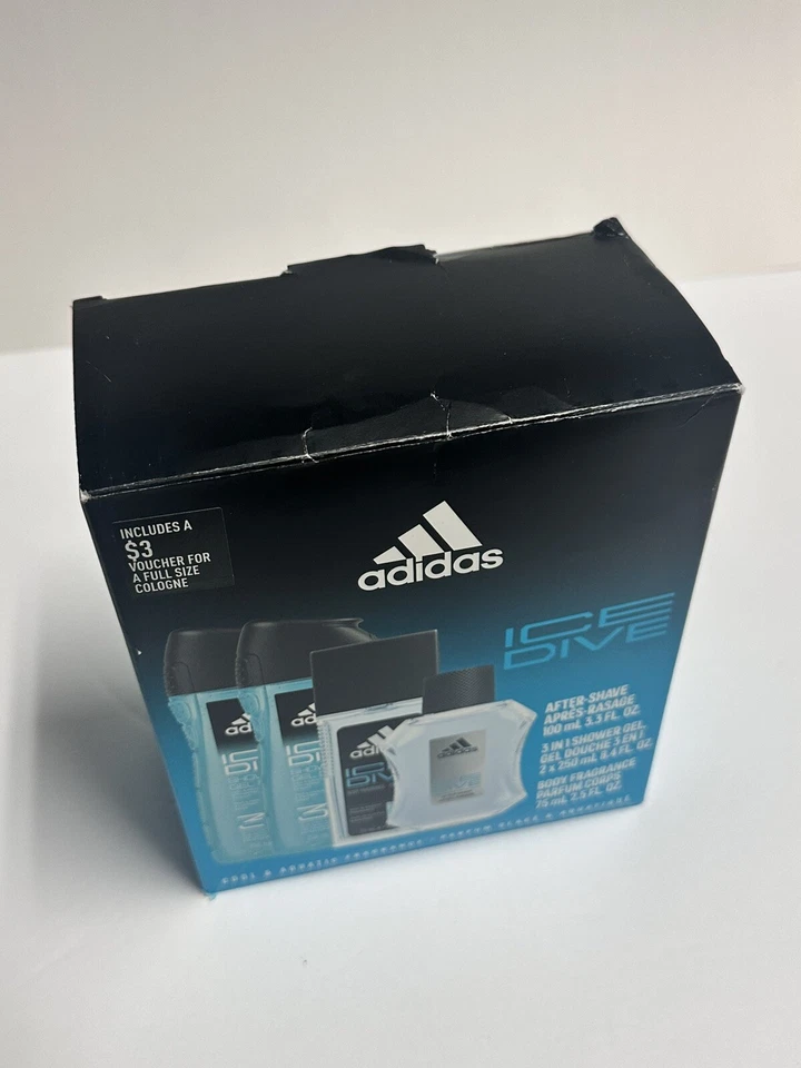 Adidas Ice Dive Cool & Aquatic Fragancia Set 4 Piezas Perfume Glacé e Aquatique Foto 3 de 4