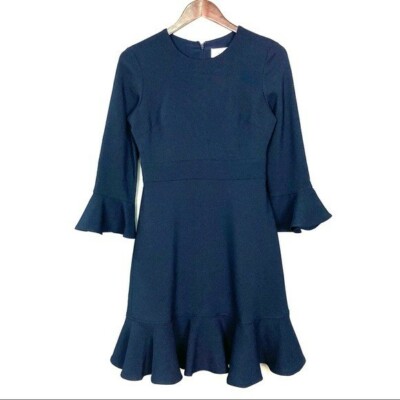 green emerald velvet dress Eliza J Burgundy Knit Fit-and-Flare Dress main image 1