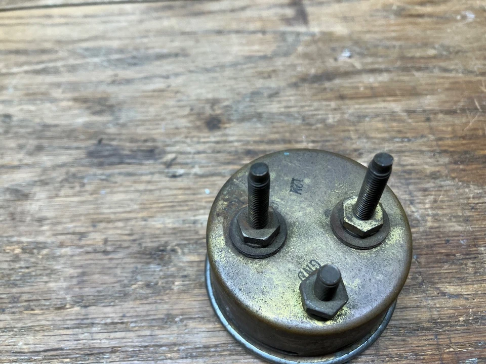 Manómetro de presión de aceite Steward Warner vintage 2 1/16" Foto 2 de 3