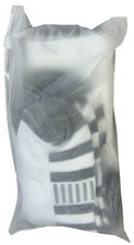5-Pairs Mens Socks High-Tech Performance Crew Gray Shoe Size: 6-12