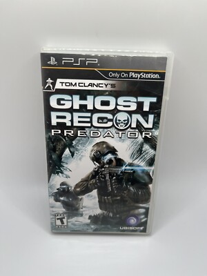 Tom Clancy's Ghost Recon Predator 2010 PSP Complete W/ Manual CIB