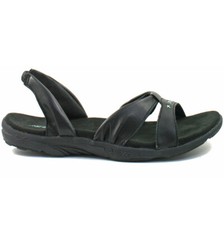 Hi-Tec Sandals Walking Sports Beach Womens Black Lighweight V-Lite Minerva